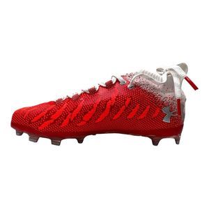 Mens Red Under Armour Cleats 
